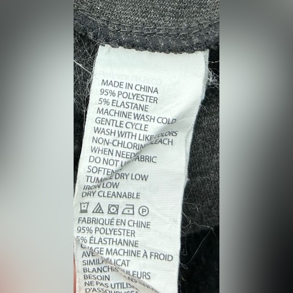 Prana Moto Legging - Dark‎ heathered Gray Stripe - Picture 5 of 6